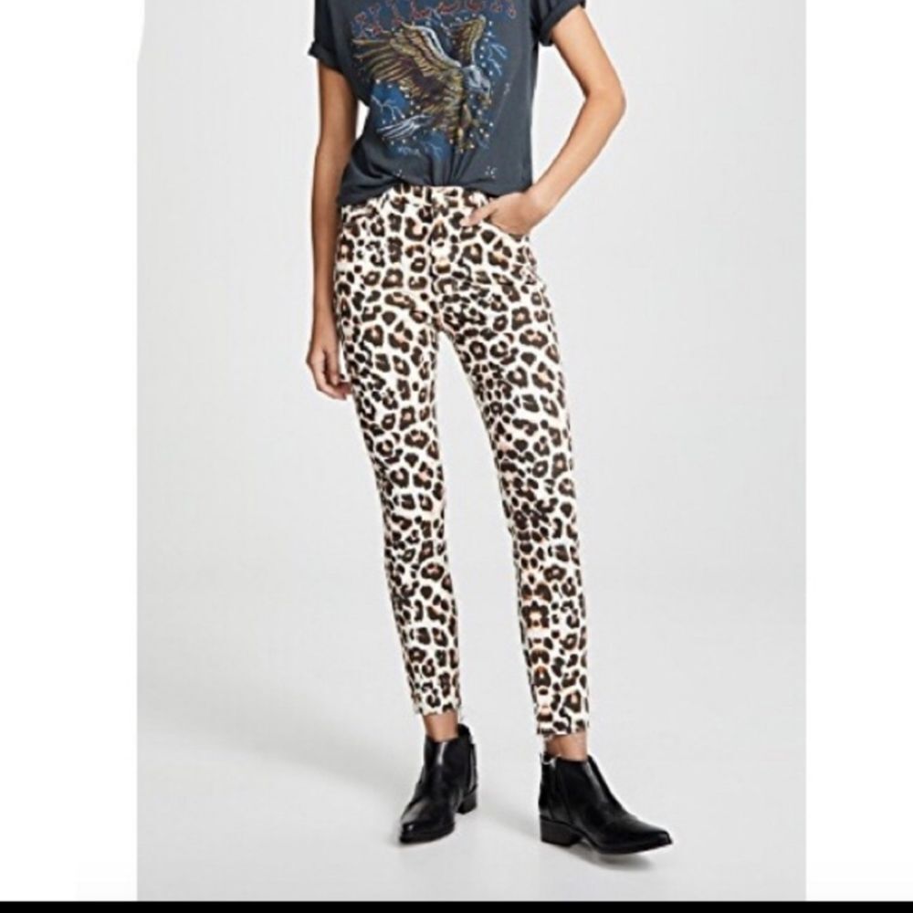 Mother high waisted looke ankle fray jeans size 28, new without tags!